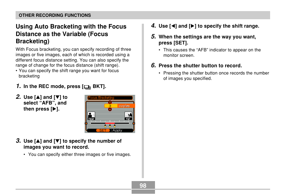 Casio EX-P600 User Manual | Page 98 / 247