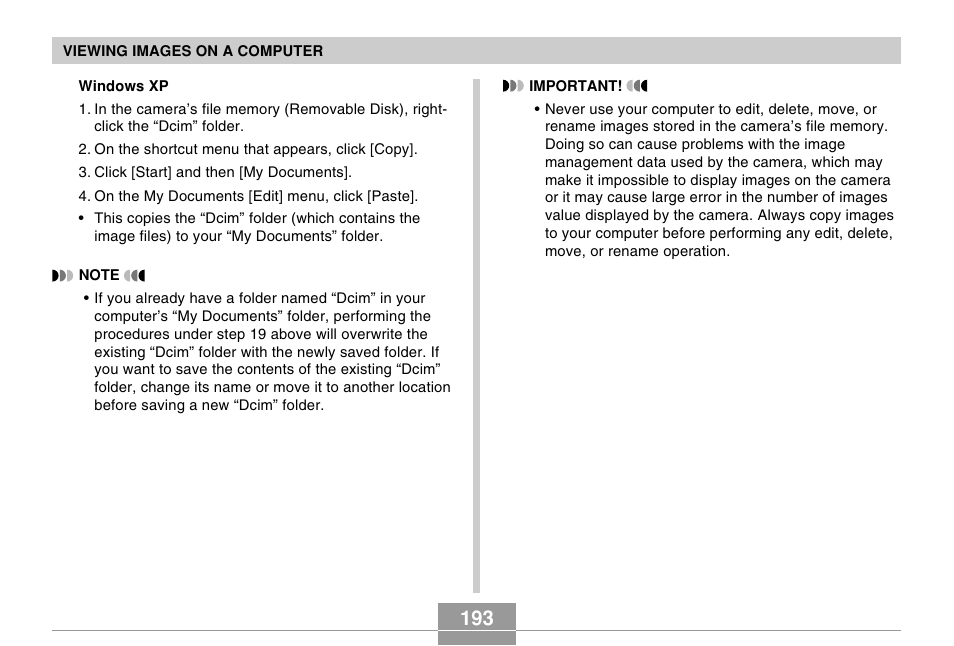 Casio EX-s600 User Manual | Page 193 / 245