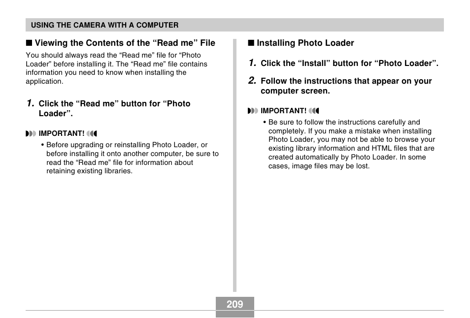 Casio EX-s600 User Manual | Page 209 / 245