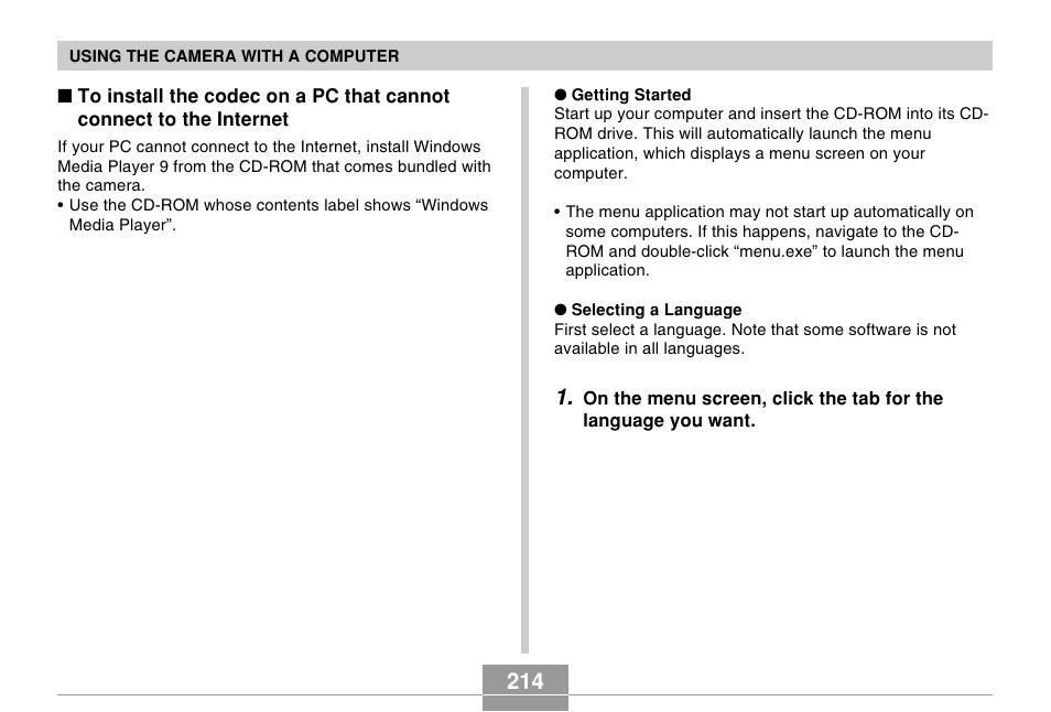 Casio EX-s600 User Manual | Page 214 / 245