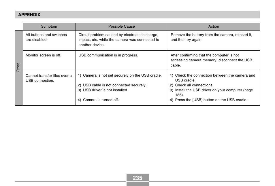 Casio EX-s600 User Manual | Page 235 / 245