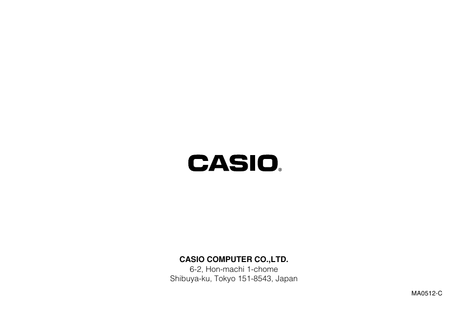 Casio EX-s600 User Manual | Page 245 / 245