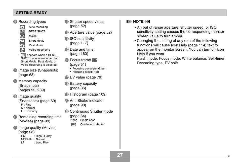 Casio EX-s600 User Manual | Page 27 / 245