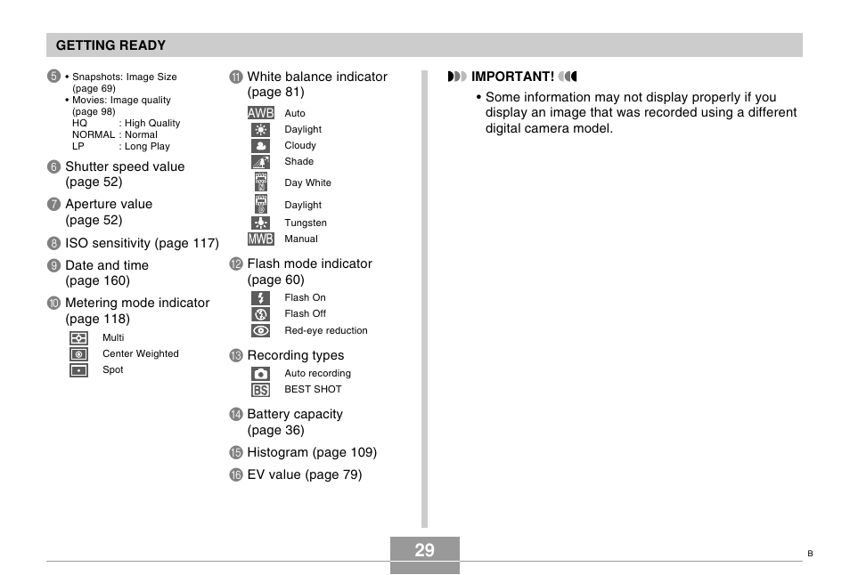 Casio EX-s600 User Manual | Page 29 / 245