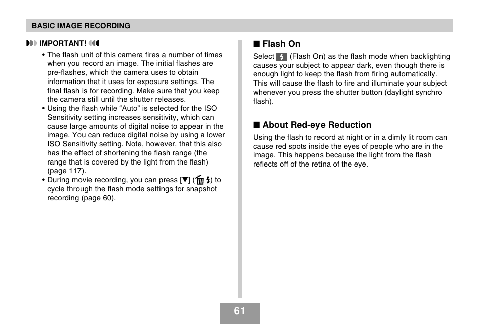 Casio EX-s600 User Manual | Page 61 / 245