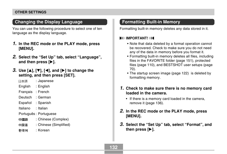 Casio EX-Z4 5 User Manual | Page 12 / 61