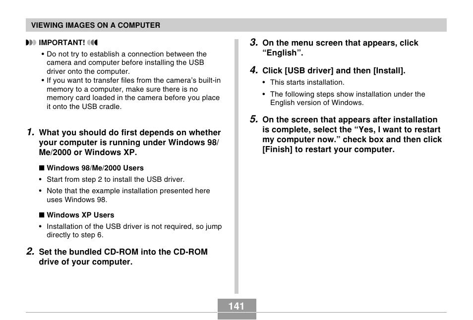 Casio EX-Z4 5 User Manual | Page 21 / 61