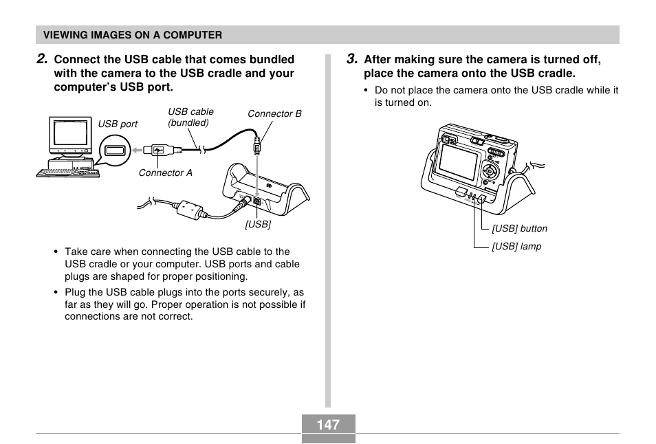 Viewing images on a computer | Casio EX-Z4 5 User Manual | Page 27 / 61
