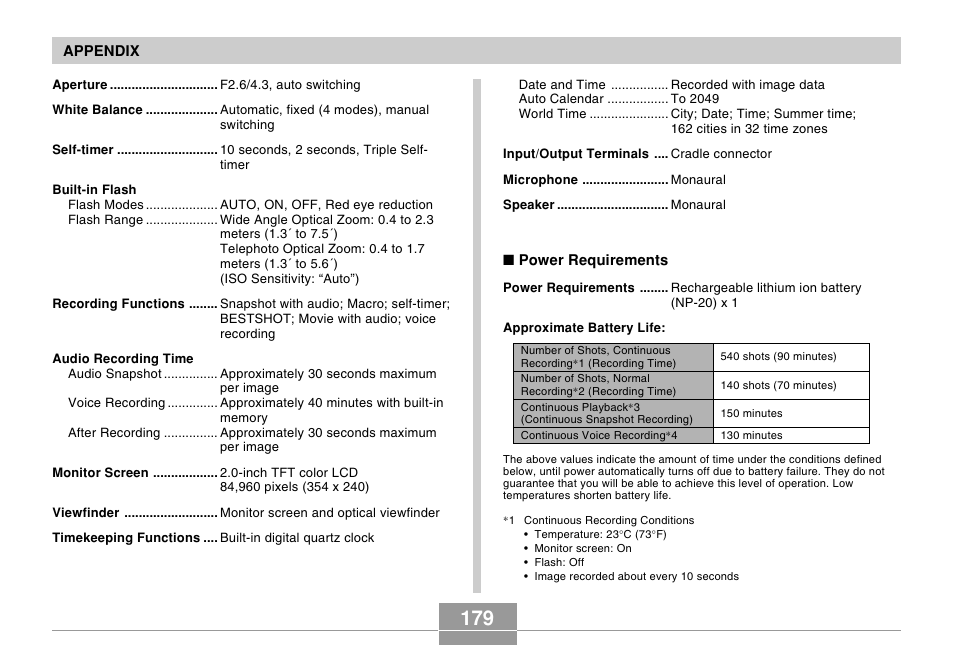 Casio EX-Z4 5 User Manual | Page 59 / 61