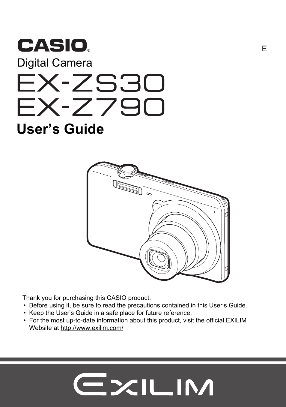 Casio EX-Z790 User Manual | 130 pages