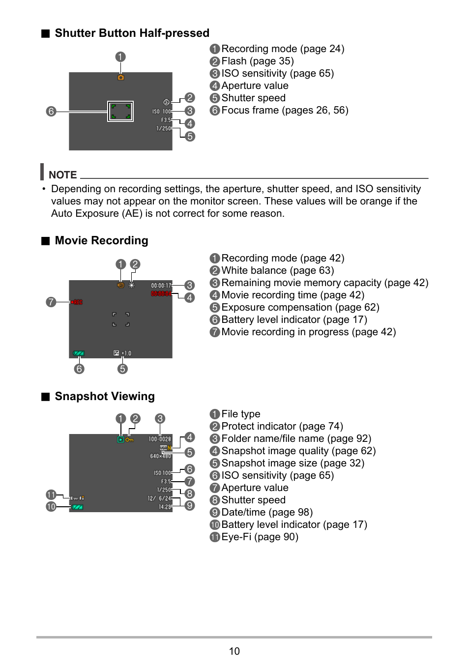 Casio EX-Z790 User Manual | Page 10 / 130