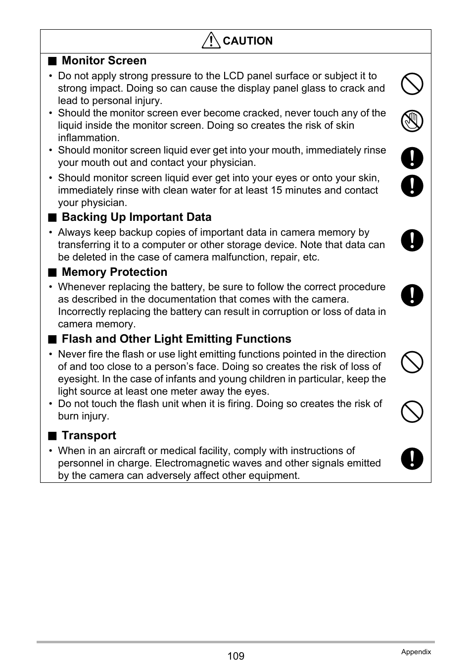 Casio EX-Z790 User Manual | Page 109 / 130