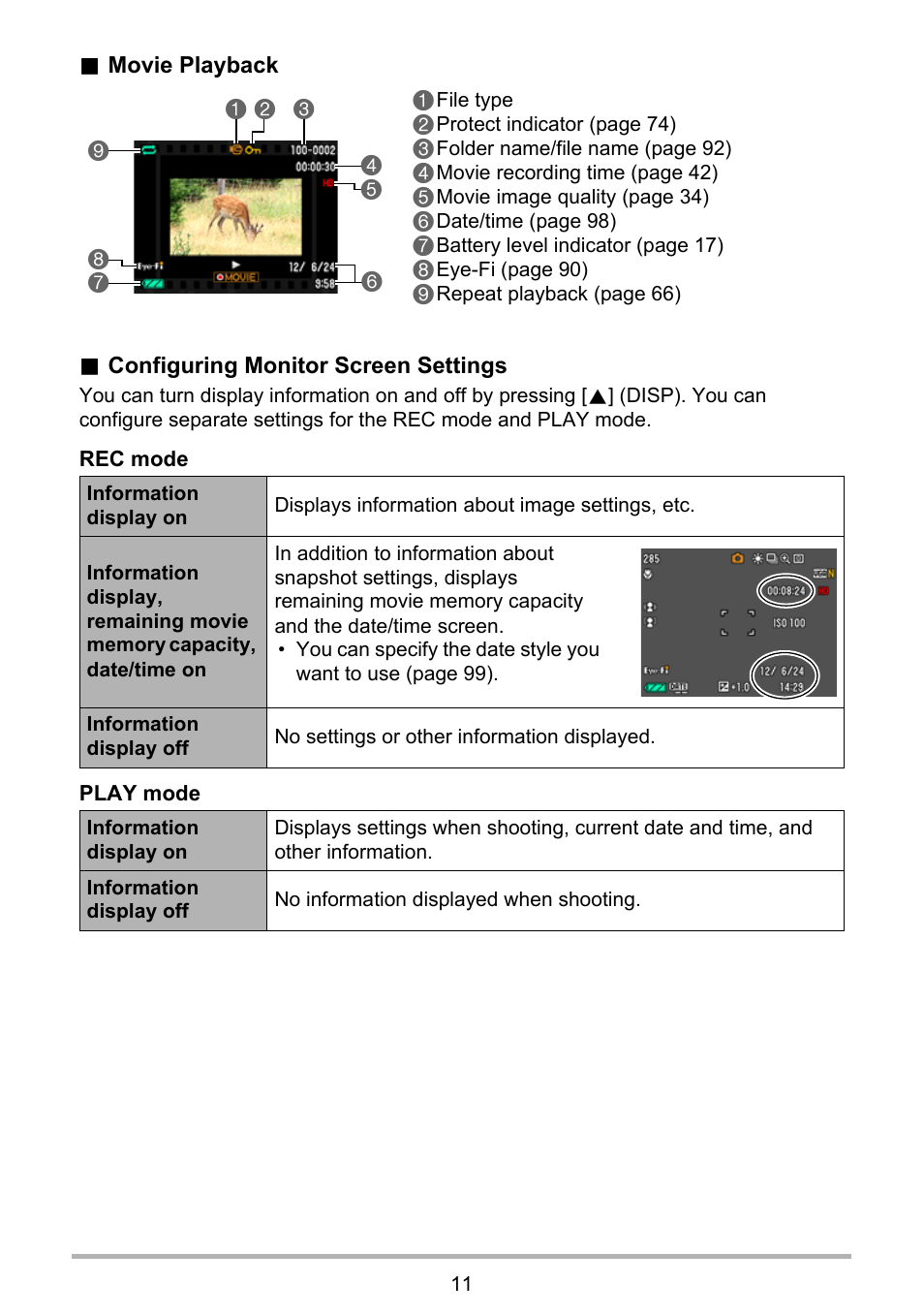Casio EX-Z790 User Manual | Page 11 / 130