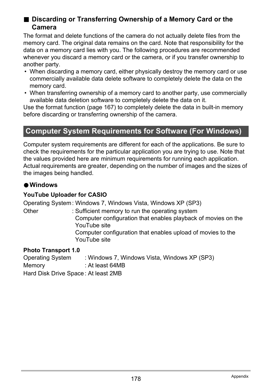 Casio EX-ZR300 User Manual | Page 178 / 197