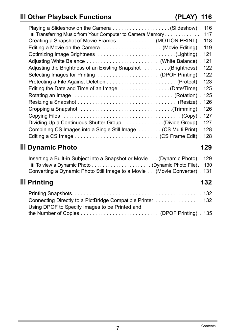 Casio EX-ZR300 User Manual | Page 7 / 197
