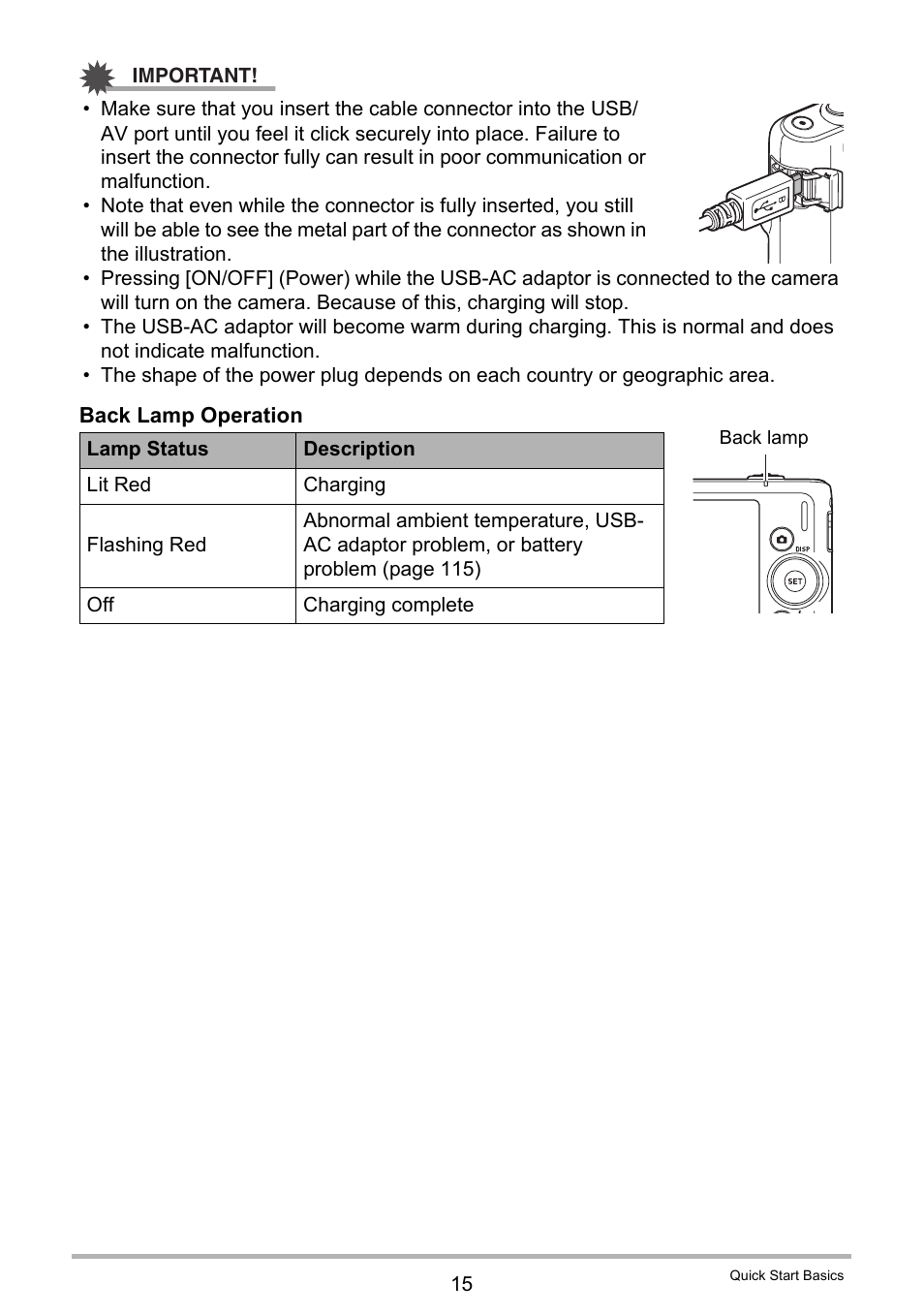 Casio EX-ZS50 User Manual | Page 15 / 133