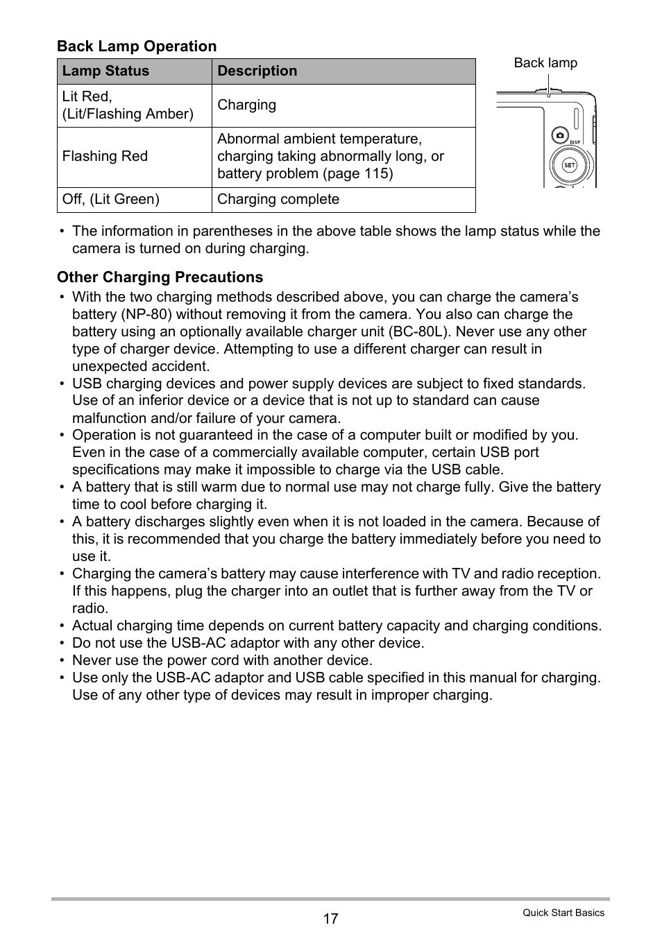 Casio EX-ZS50 User Manual | Page 17 / 133