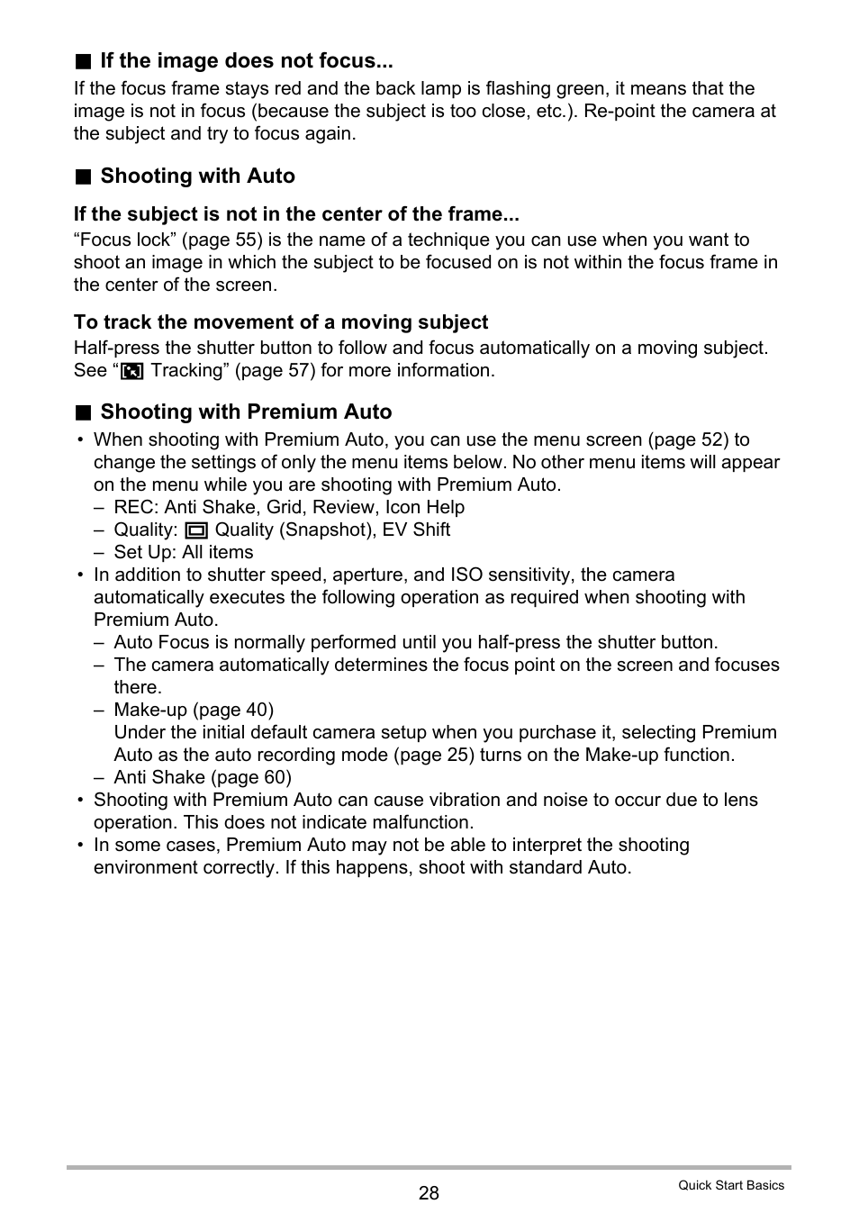 Casio EX-ZS50 User Manual | Page 28 / 133