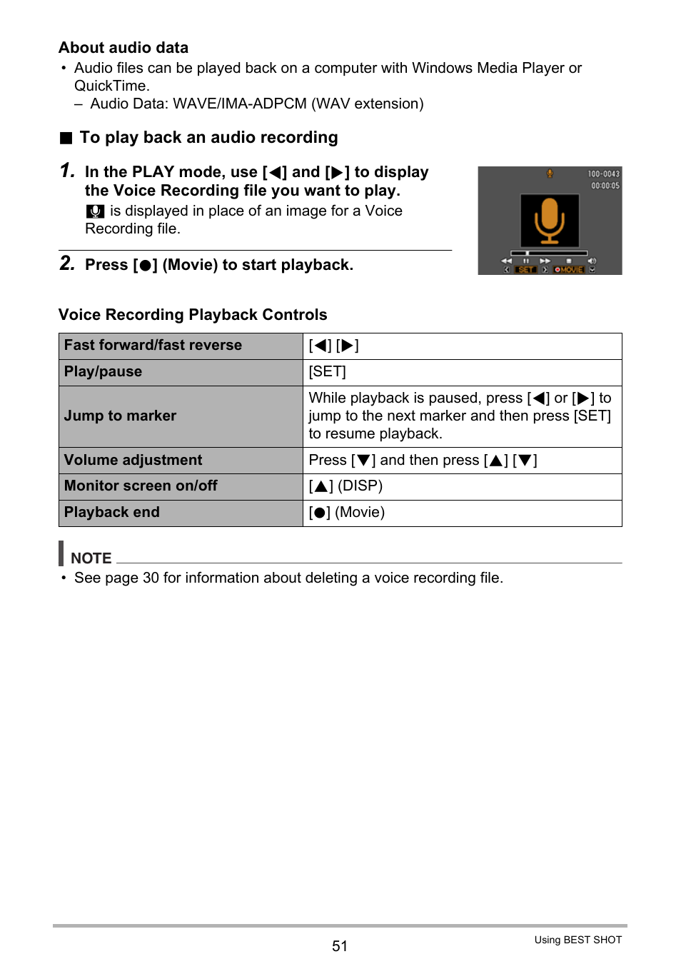 Casio EX-ZS50 User Manual | Page 51 / 133