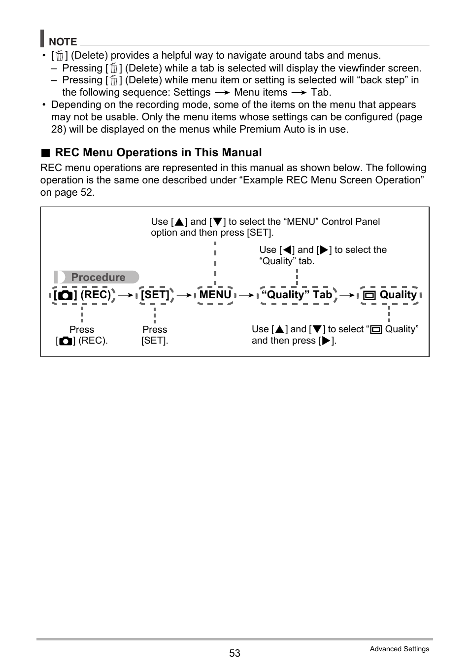 Casio EX-ZS50 User Manual | Page 53 / 133
