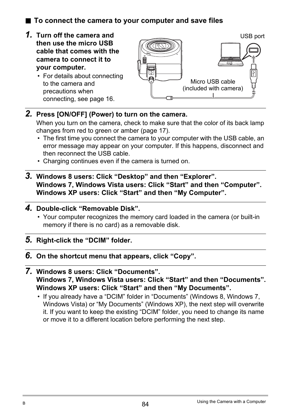 Casio EX-ZS50 User Manual | Page 84 / 133