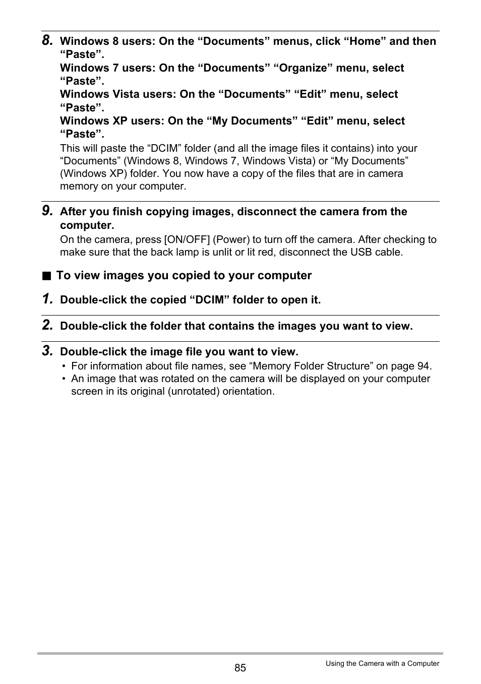 Casio EX-ZS50 User Manual | Page 85 / 133