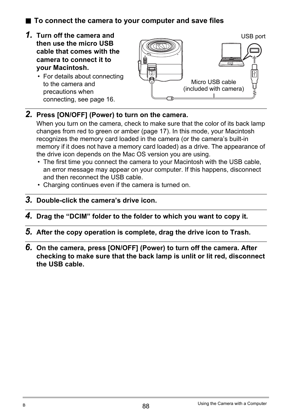 Casio EX-ZS50 User Manual | Page 88 / 133