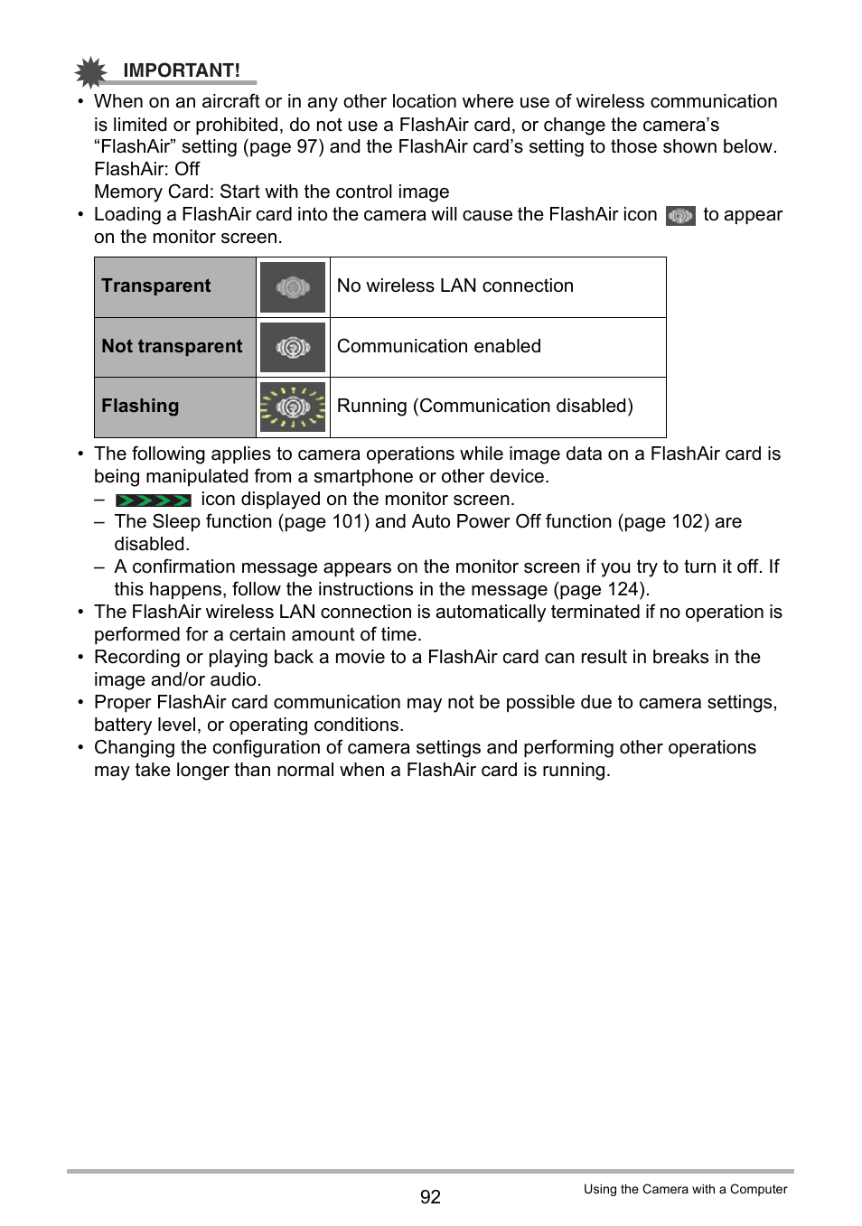 Casio EX-ZS50 User Manual | Page 92 / 133