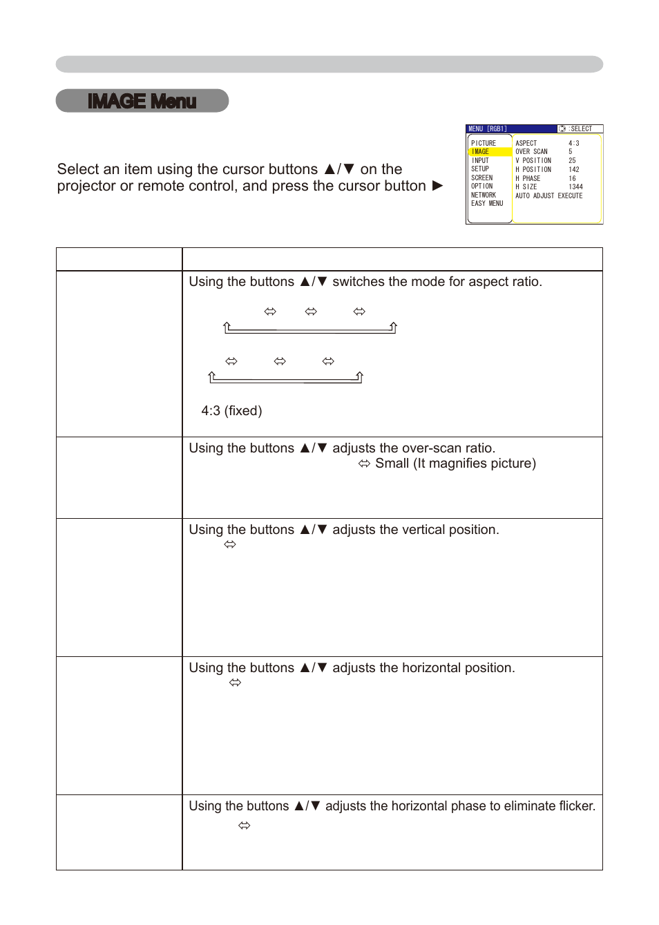 Image menu | Dukane 8755E-RJ User Manual | Page 32 / 126