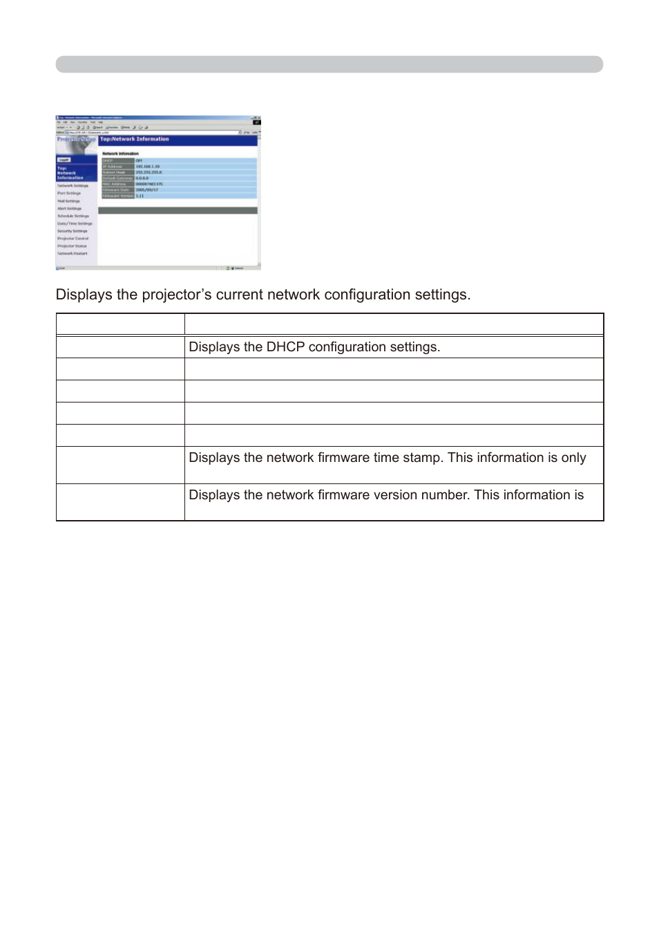 Network information | Dukane 8755E-RJ User Manual | Page 93 / 126