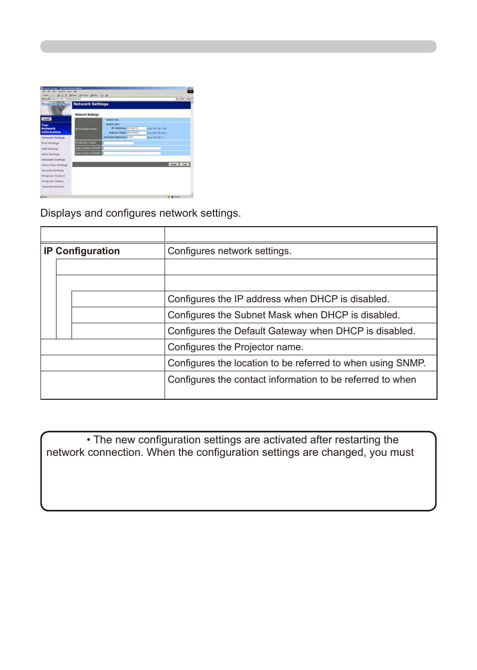 Network settings | Dukane 8755E-RJ User Manual | Page 94 / 126