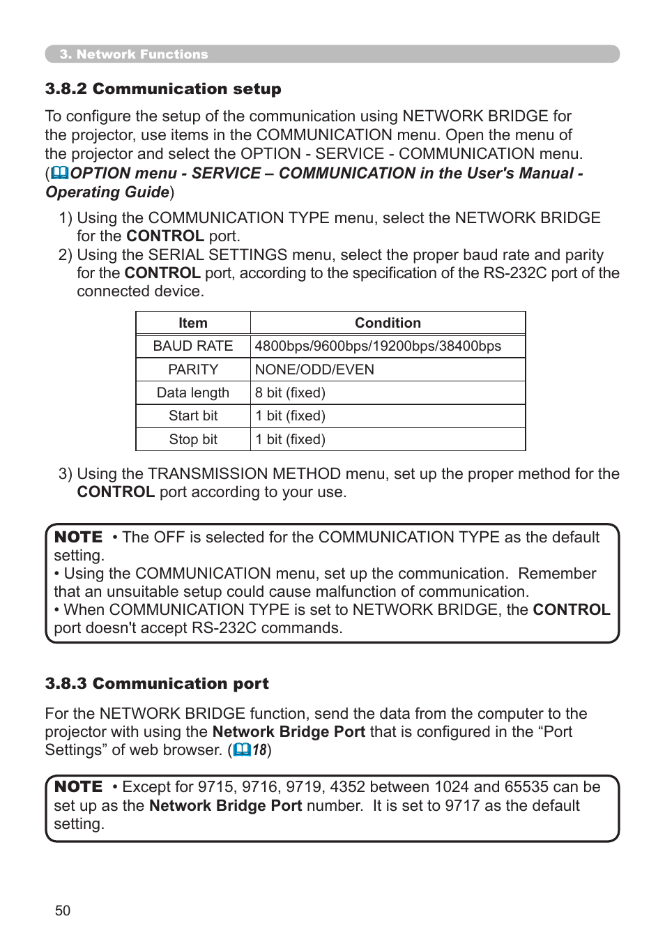 Dukane Projector 8111H User Manual | Page 50 / 53