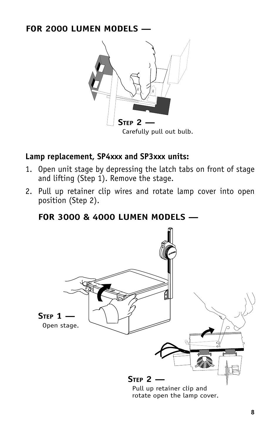 Dukane Projectors User Manual | Page 10 / 15