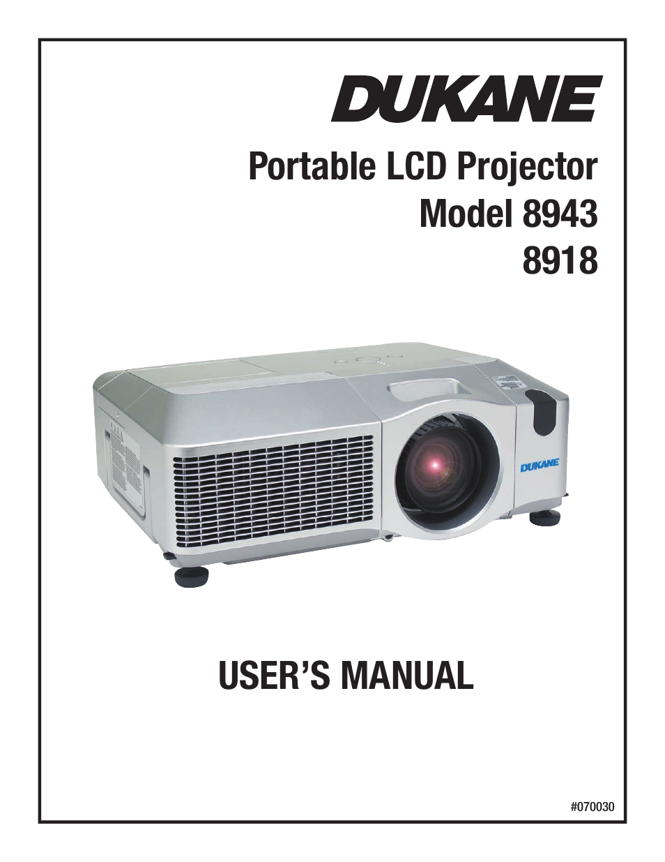 Dukane 8943 User Manual | 137 pages