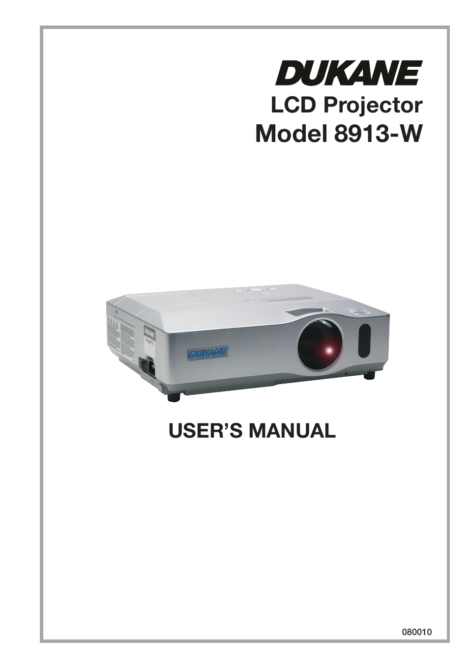 Dukane 8913-W User Manual | 22 pages