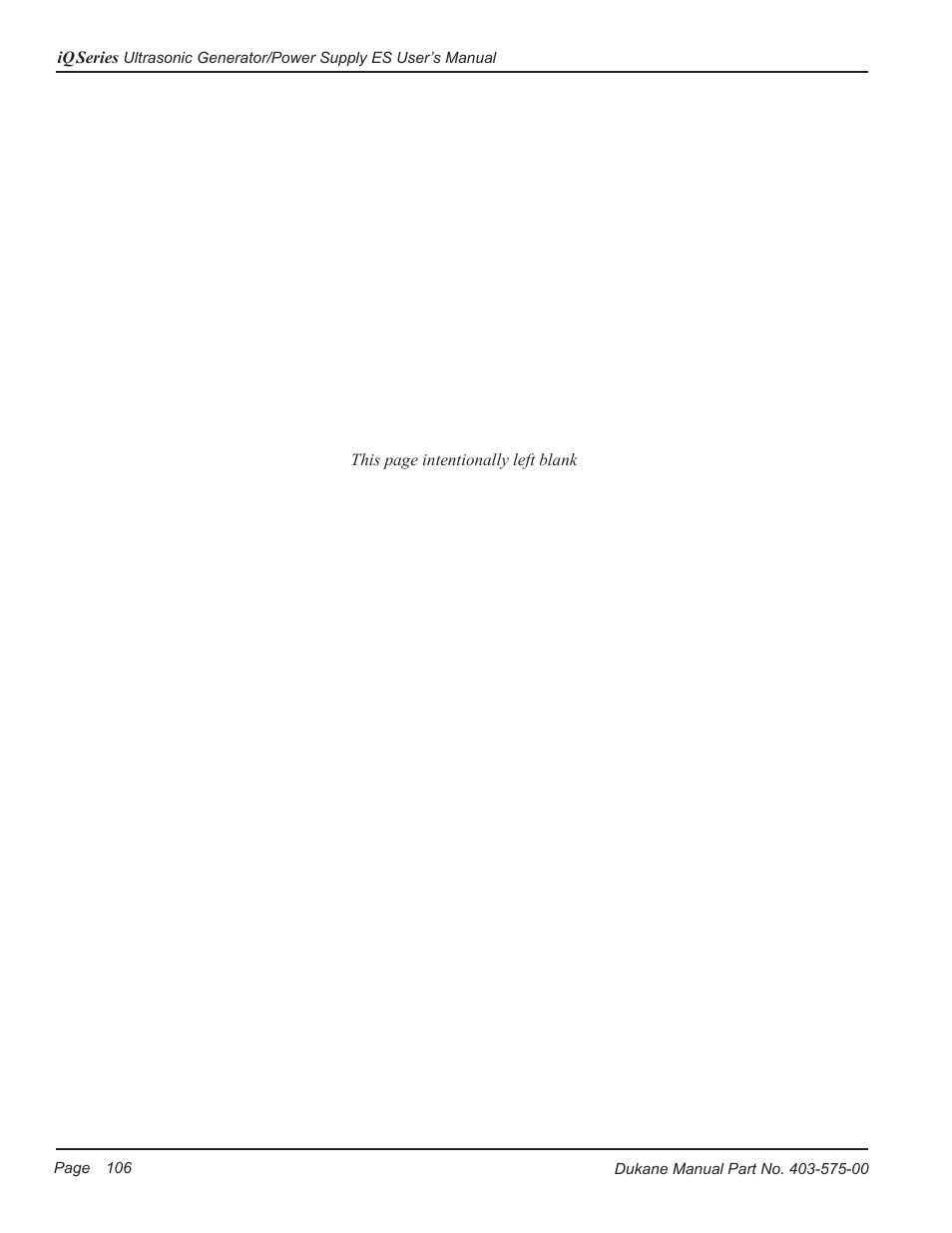 Dukane Ultrasonic Generator 403-575-00 User Manual | Page 112 / 136