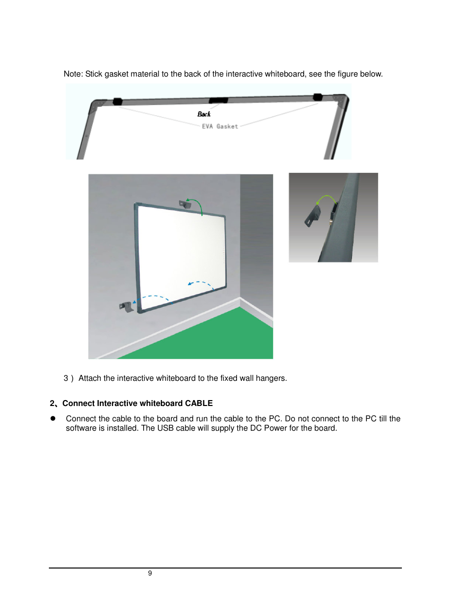 Dukane Interactive White Board LB77HA User Manual | Page 9 / 25