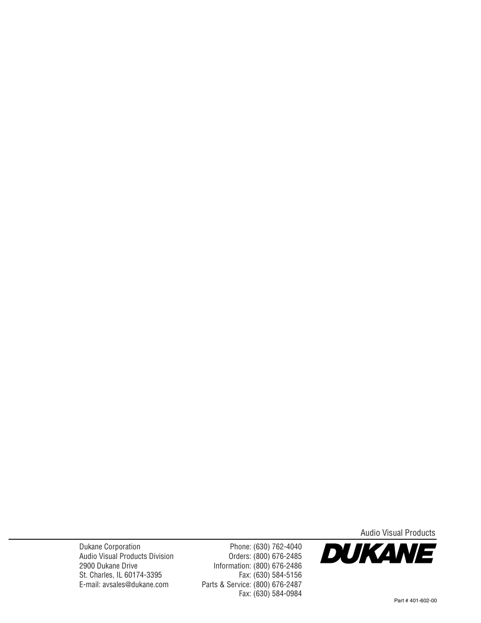 Dukane 28A9017 User Manual | Page 58 / 58