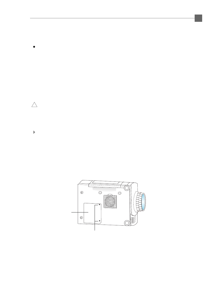 Wchanging the lamp | Dukane 28A8040 User Manual | Page 23 / 28