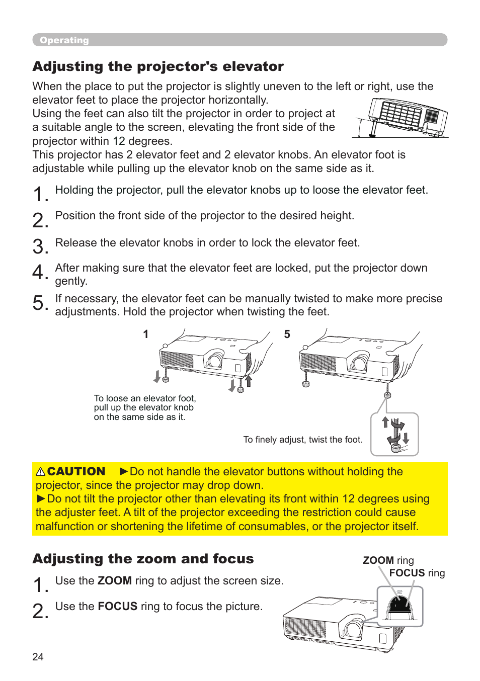Dukane Projector 8794H-RJ User Manual | Page 24 / 107