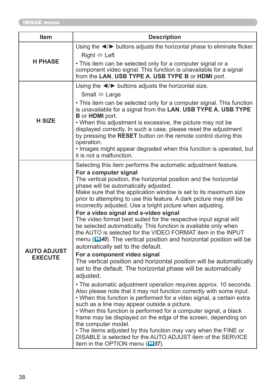 Dukane Projector 8794H-RJ User Manual | Page 38 / 107