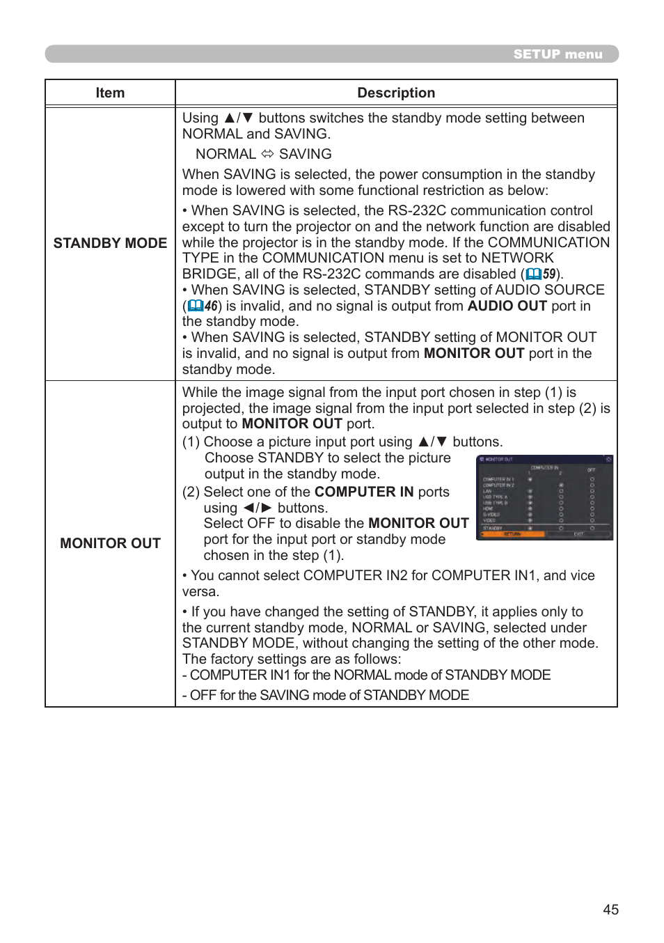 Dukane Projector 8794H-RJ User Manual | Page 45 / 107