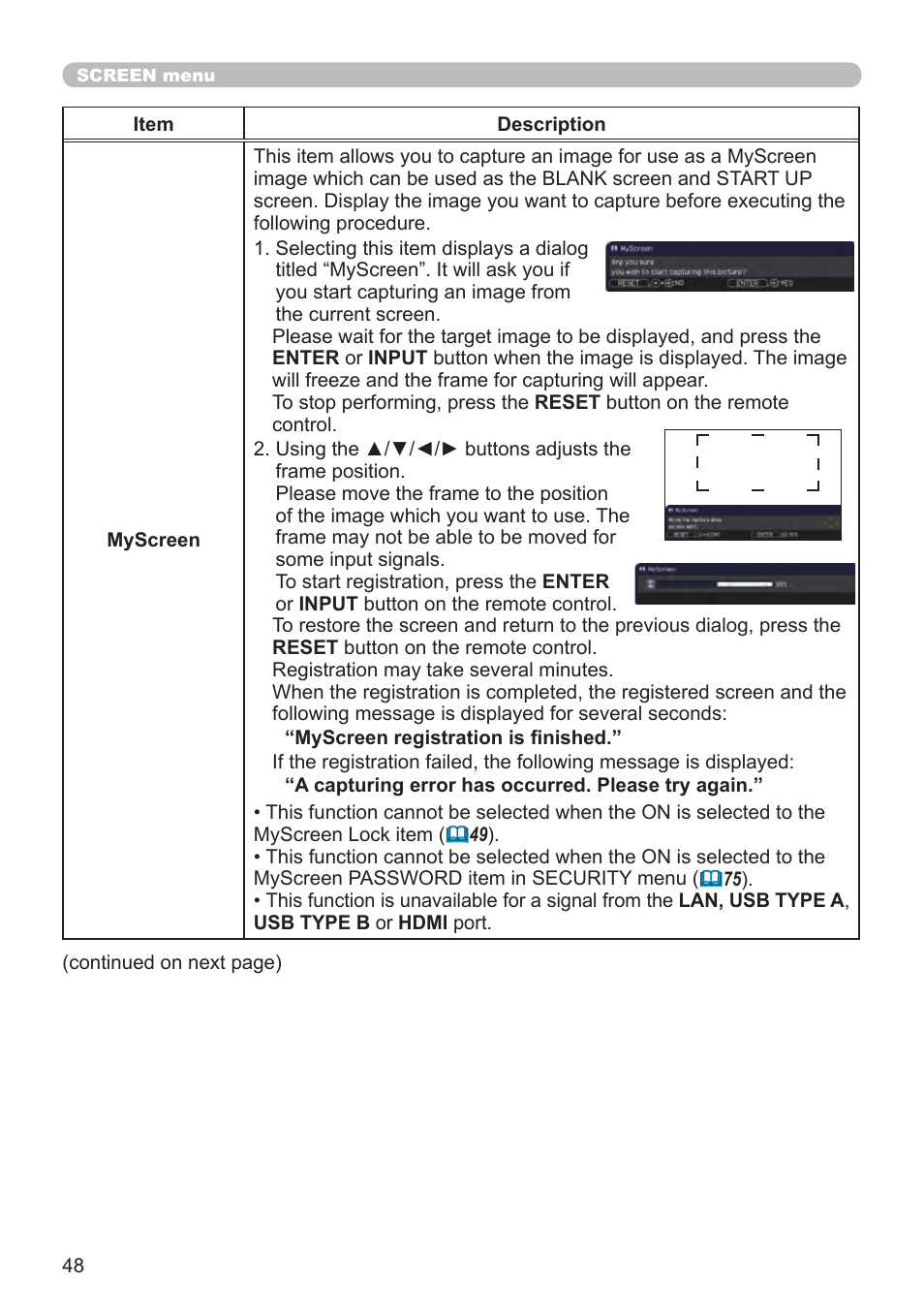 Dukane Projector 8794H-RJ User Manual | Page 48 / 107