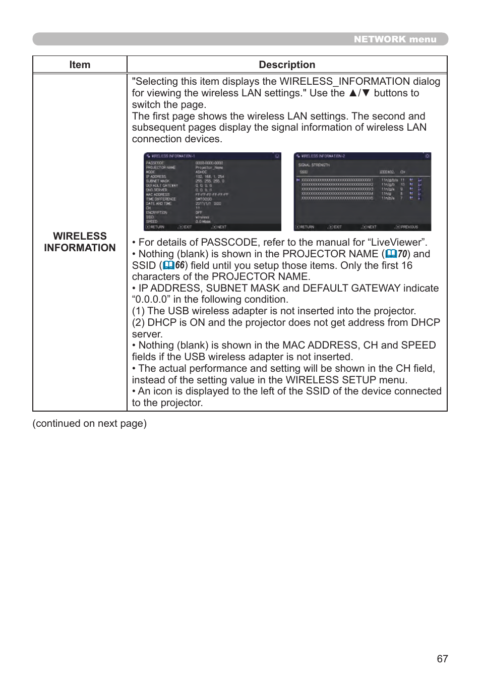 Dukane Projector 8794H-RJ User Manual | Page 67 / 107