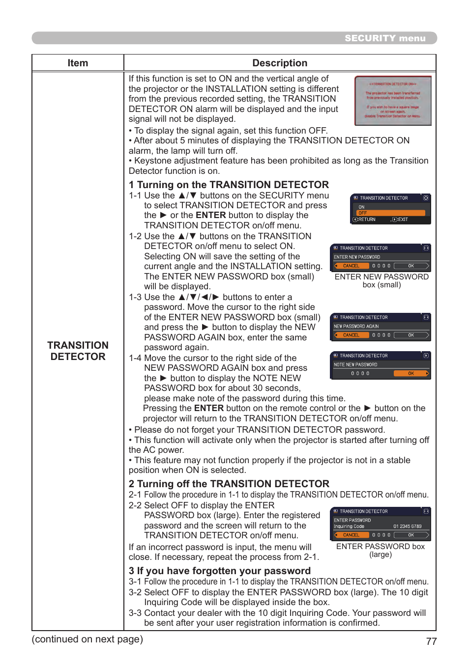 Dukane Projector 8794H-RJ User Manual | Page 77 / 107