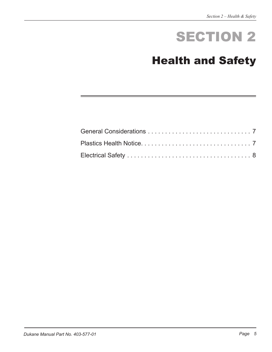 Health and safety | Dukane Ultrasonic Hand Held System iQ Series User Manual | Page 11 / 82
