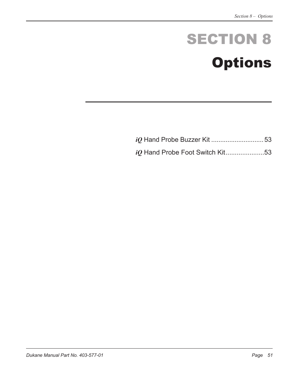 Dukane Ultrasonic Hand Held System iQ Series User Manual | Page 57 / 82
