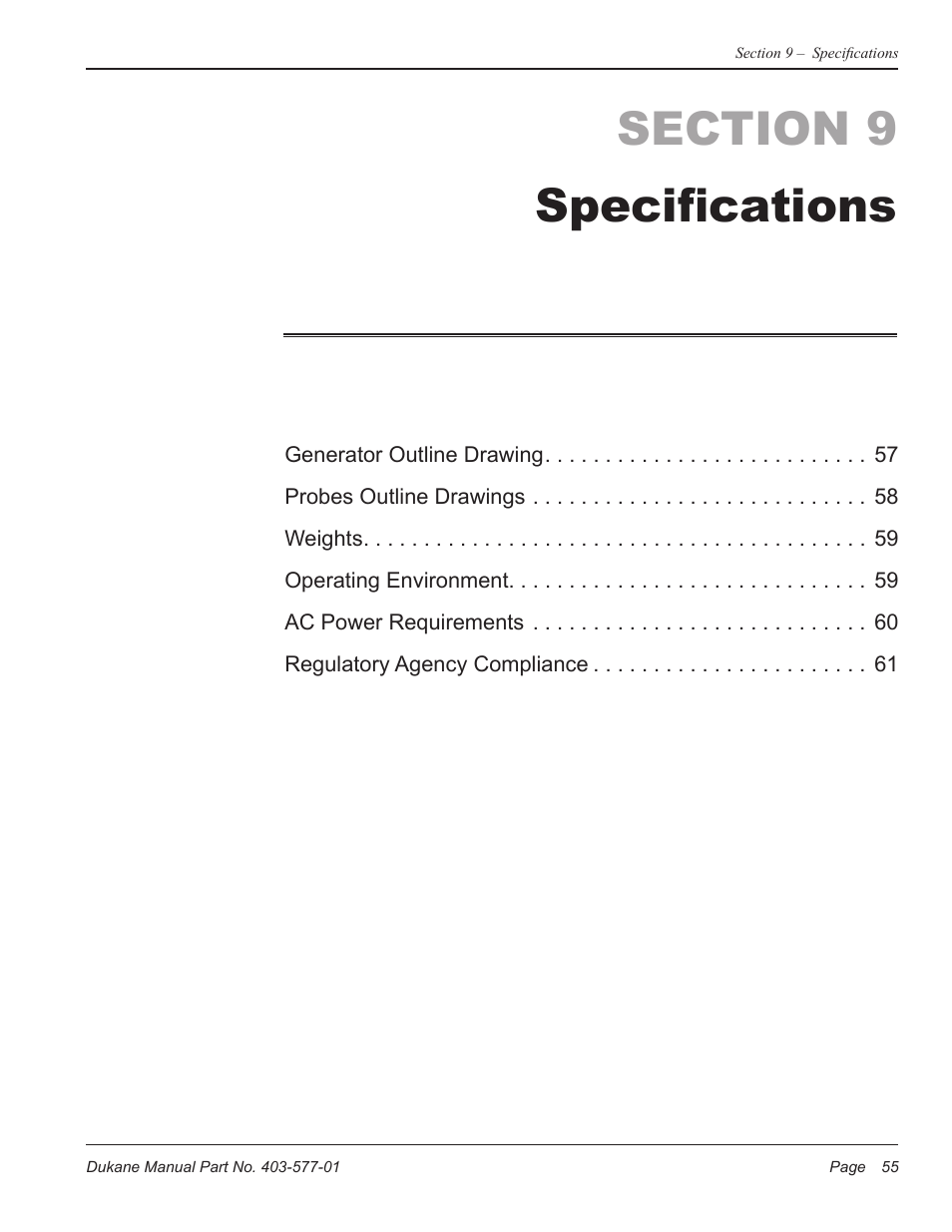 Dukane Ultrasonic Hand Held System iQ Series User Manual | Page 61 / 82