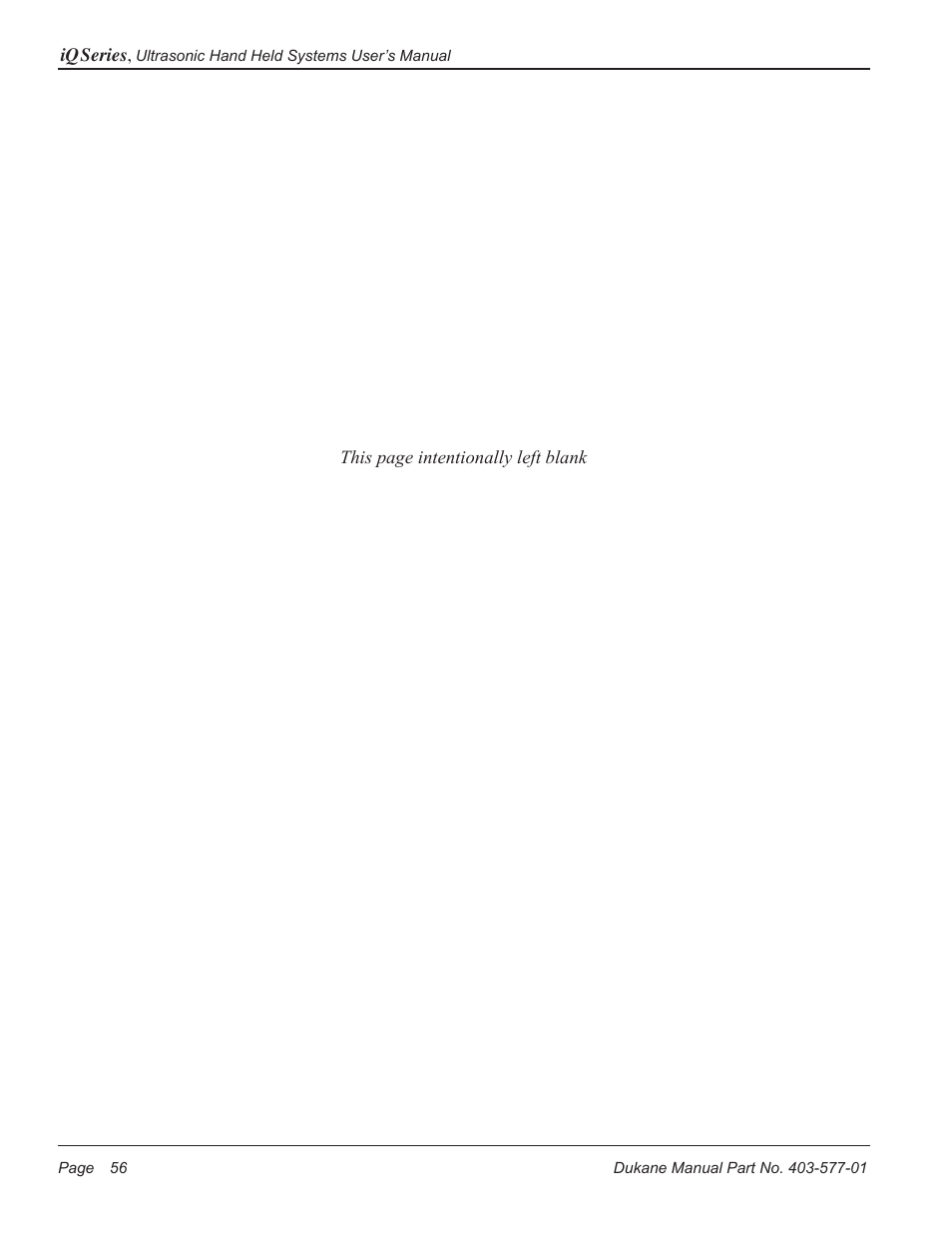 Dukane Ultrasonic Hand Held System iQ Series User Manual | Page 62 / 82