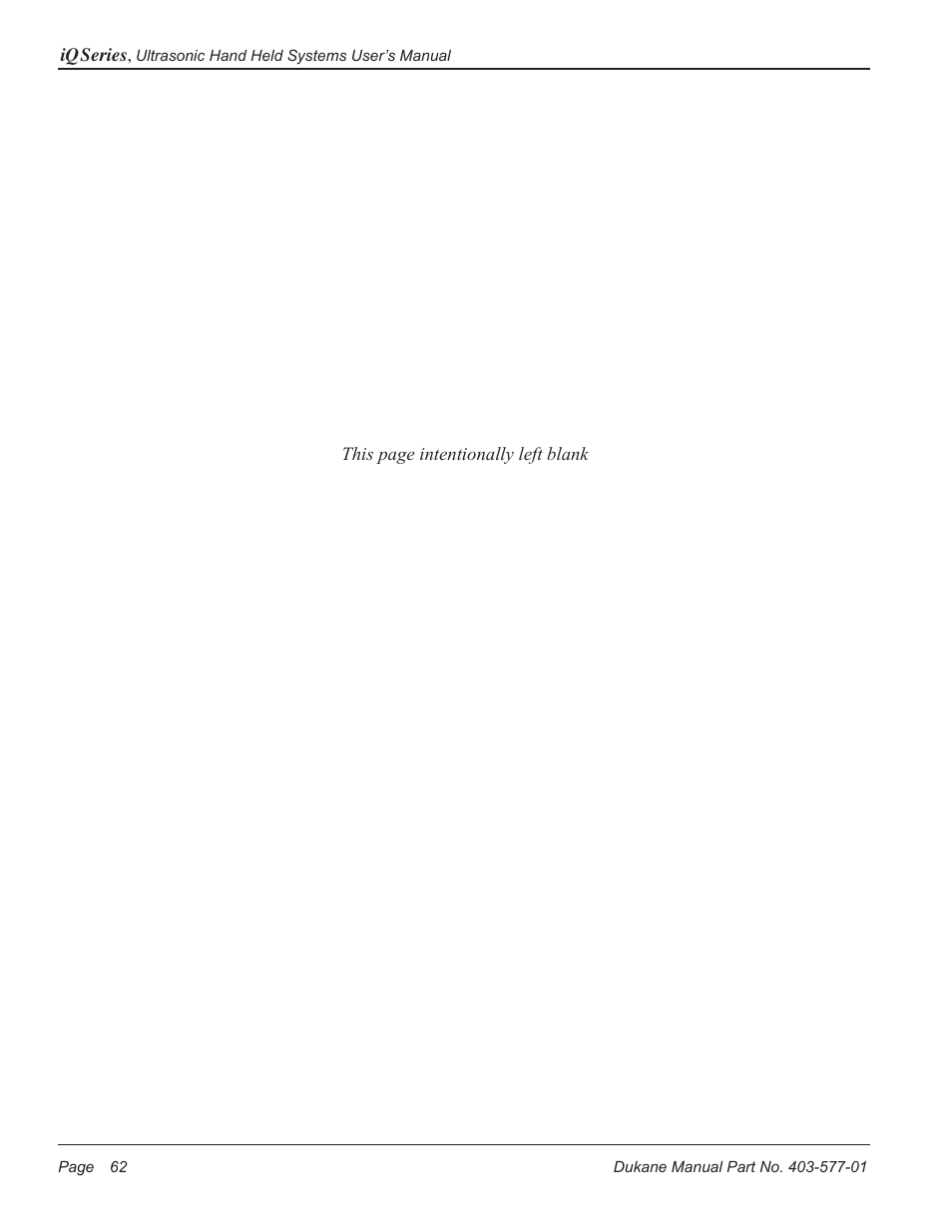 Dukane Ultrasonic Hand Held System iQ Series User Manual | Page 68 / 82
